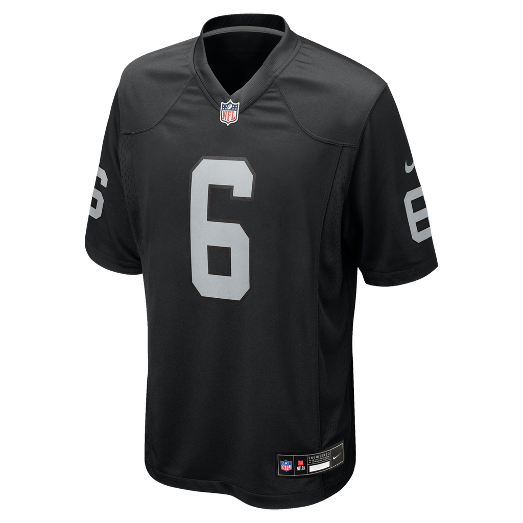 AJ Cole Las Vegas Raiders Black Game Jersey