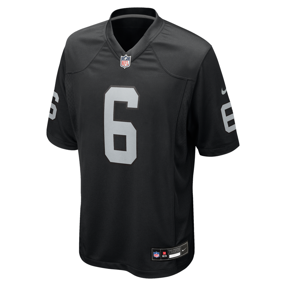 AJ Cole Las Vegas Raiders Black Game Jersey
