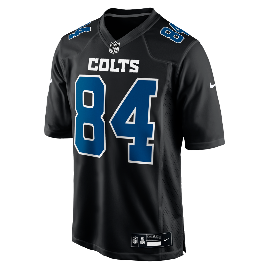 Tyler Warren Indianapolis Colts Carbon Black Fashion Game Jersey