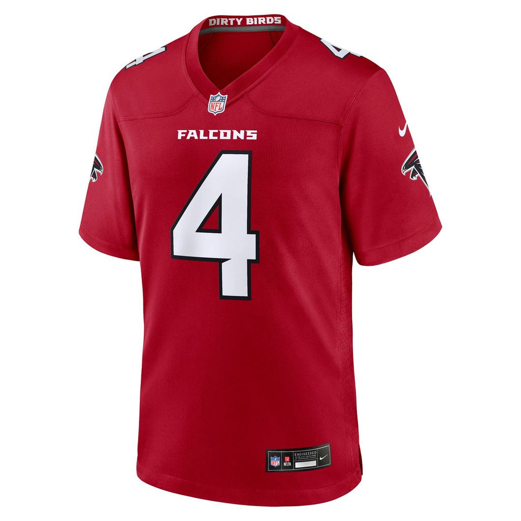 Jahan Dotson Atlanta Falcons Red Team Game Jersey