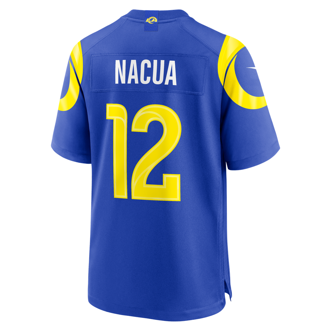 Puka Nacua Los Angeles Rams Royal Team Game Player Jersey