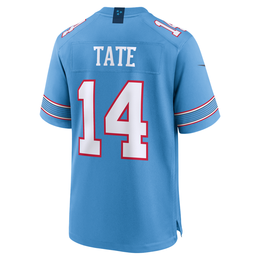 Carnell Tate Tennessee Titans Light Blue Team Game Jersey