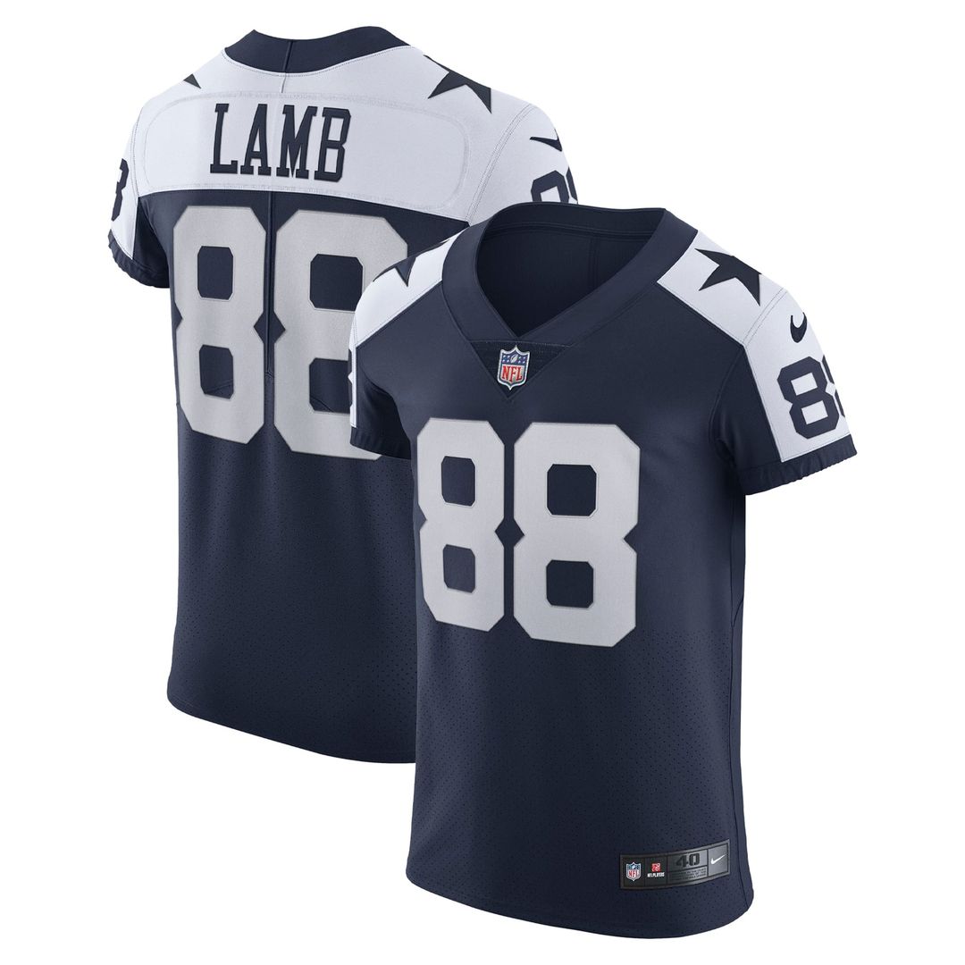 CeeDee Lamb Dallas Cowboys White Vapor Elite Jersey