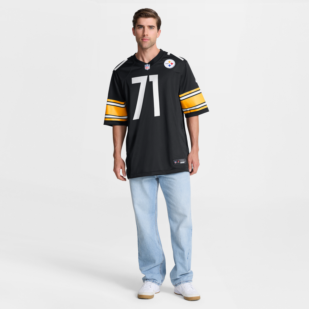 Max Iheanachor Pittsburgh Steelers Black Team Game Jersey