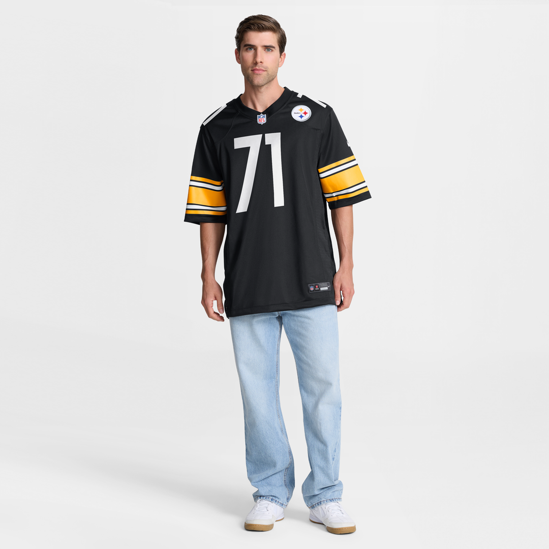 Max Iheanachor Pittsburgh Steelers Black Team Game Jersey