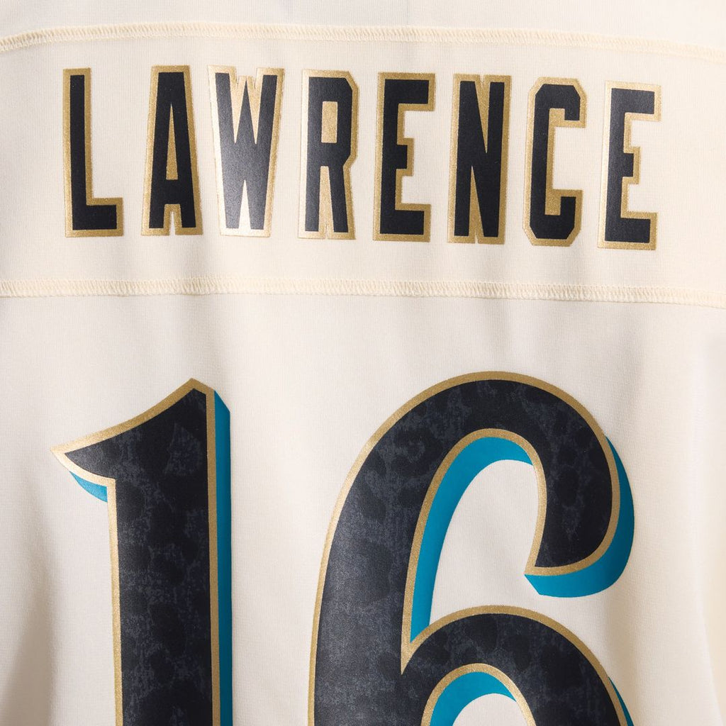Trevor Lawrence Jacksonville Jaguars Natural 2026 Rivalries Collection Game Jersey