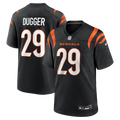 Kyle Dugger Cincinnati Bengals Black Team Game Jersey