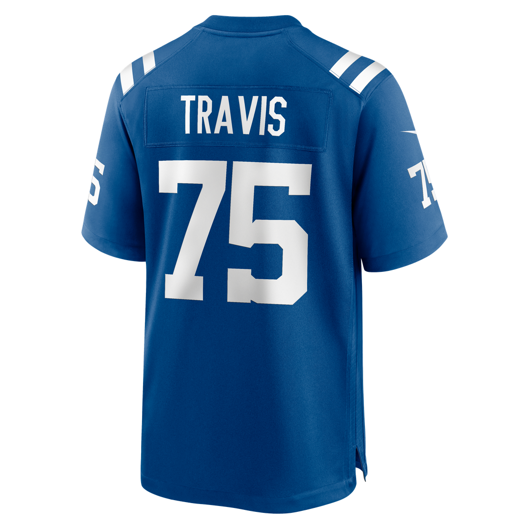 Jalen Travis Indianapolis Colts Royal Team Game Jersey