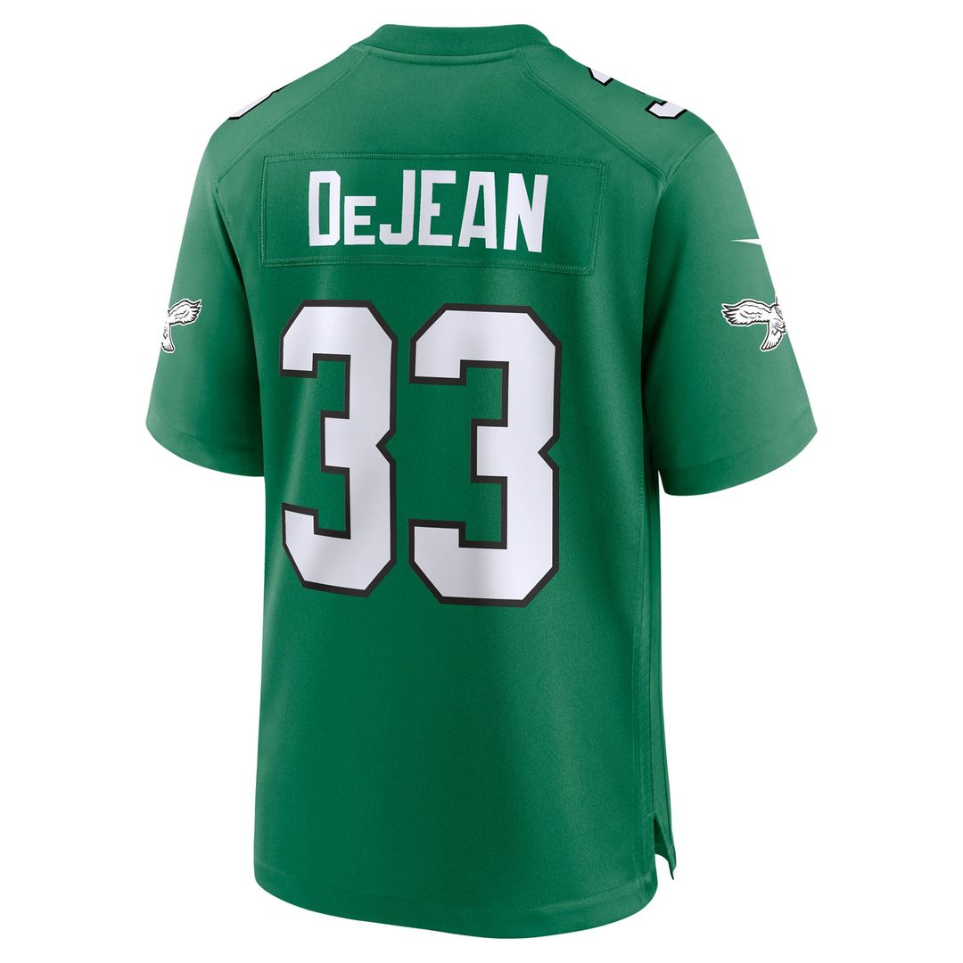 Cooper DeJean Philadelphia Eagles White Game Jersey