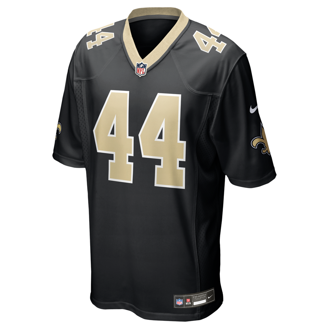 Isaiah Stalbird New Orleans Saints Black Team Game Jersey