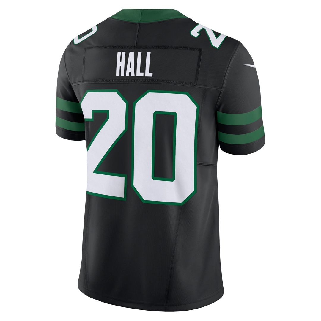 Breece Hall New York Jets Legacy Black Alternate Vapor F.U.S.E. Limited Jersey