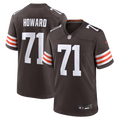 Tytus Howard Cleveland Browns Brown Team Game Jersey