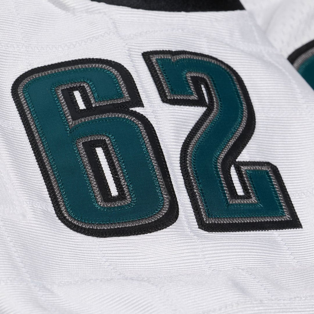 Jason Kelce Philadelphia Eagles White 2011 Authentic Throwback Jersey