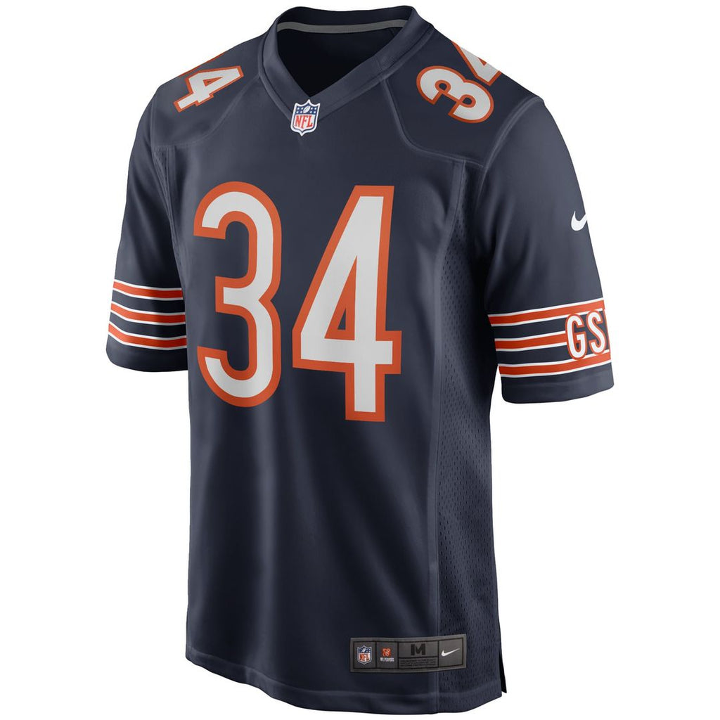 Walter Payton Chicago Bears Navy Game Retired Player Jersey