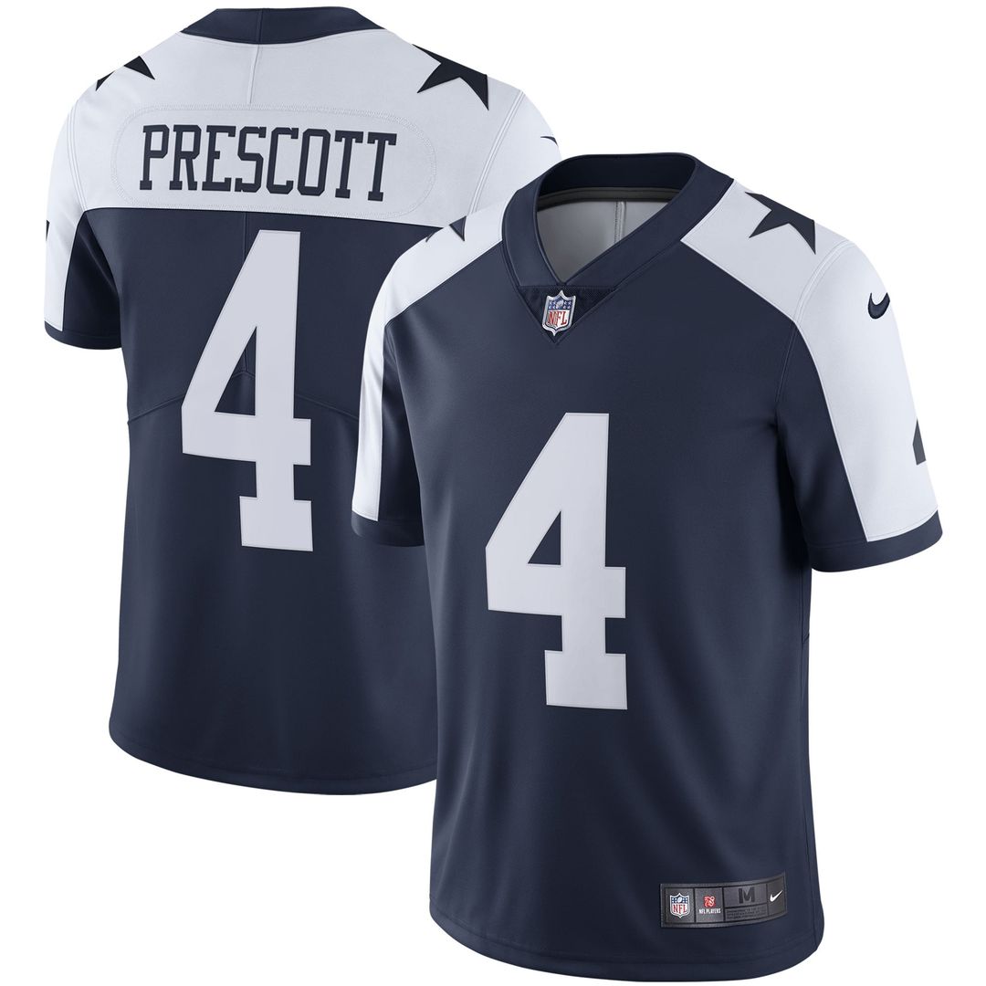 Dak Prescott Dallas Cowboys White Vapor Limited Player Jersey