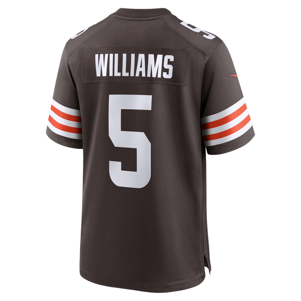 Quincy Williams Cleveland Browns Brown Team Game Jersey