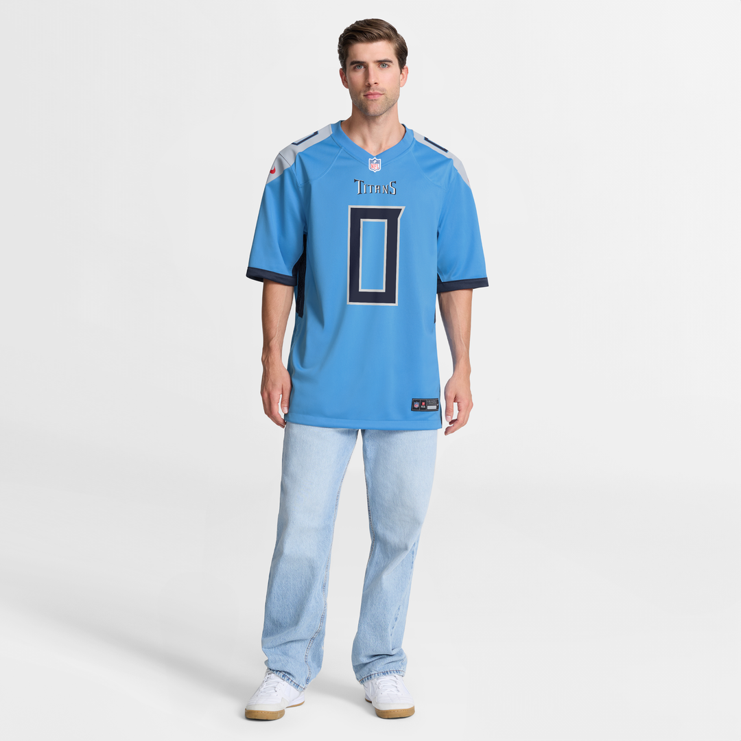Calvin Ridley Tennessee Titans Light Blue Team Game Jersey