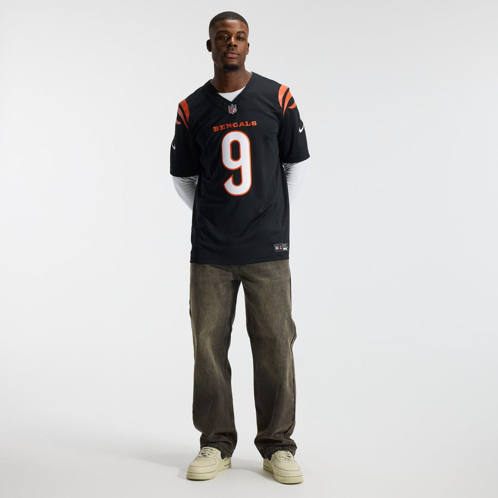 Joe Burrow Cincinnati Bengals Black Team Vapor F.U.S.E. Stitched Limited Jersey
