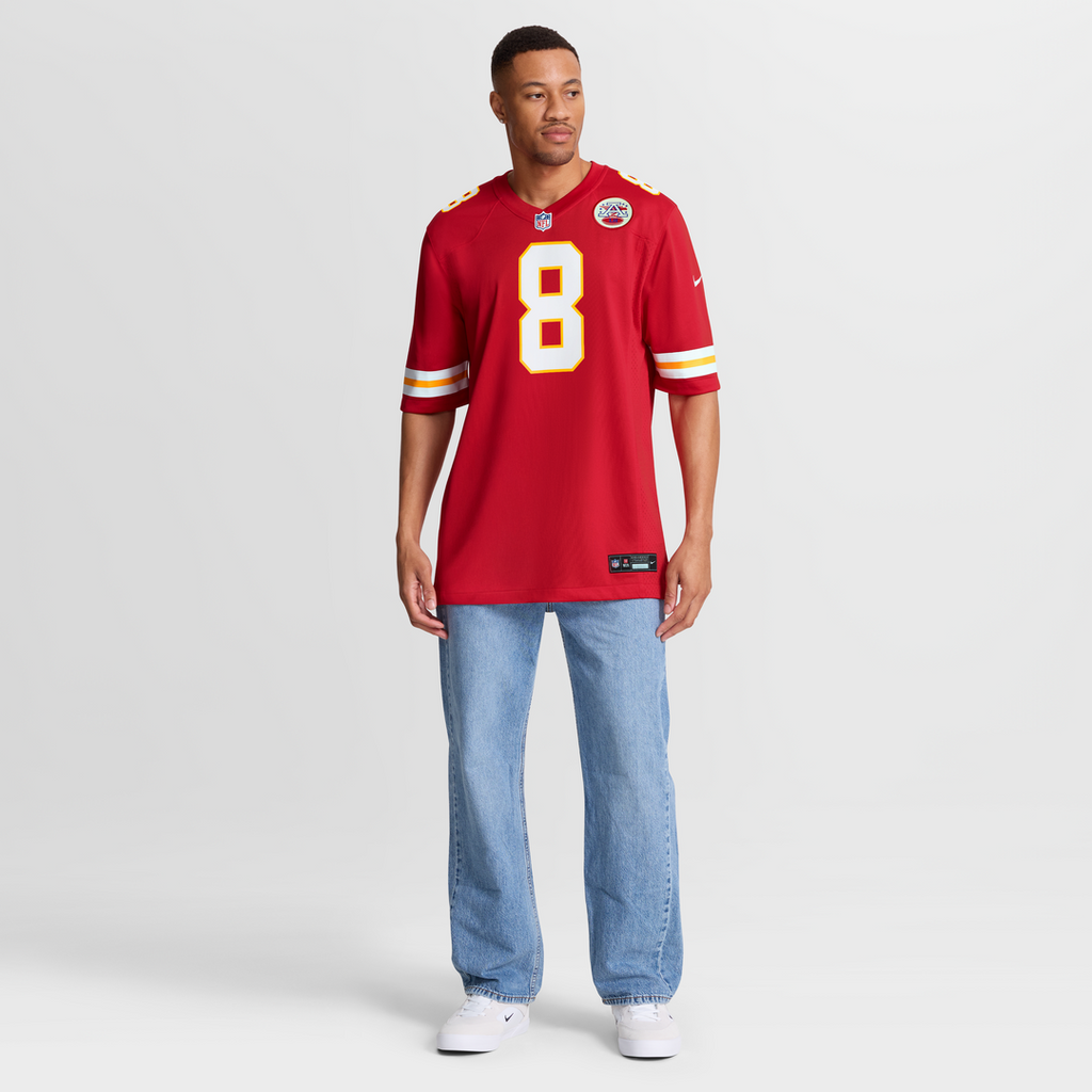 Kristian Fulton Kansas City Chiefs Red Team Game Jersey