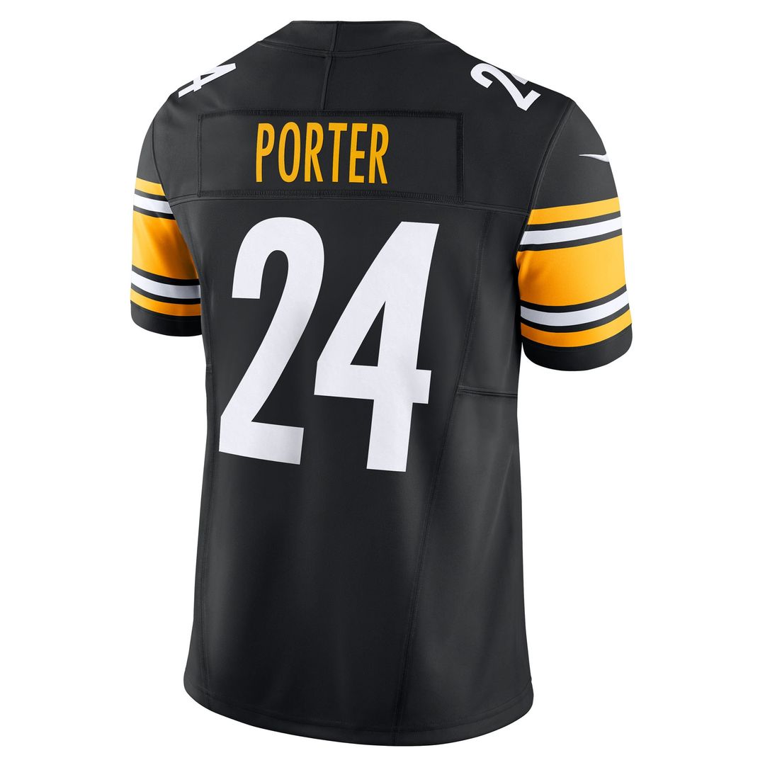 Joey Porter Jr. Pittsburgh Steelers Gold Alternate 1933 Throwback Vapor F.U.S.E. Limited Jersey