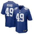 Chris Board New York Giants Royal Team Game Jersey