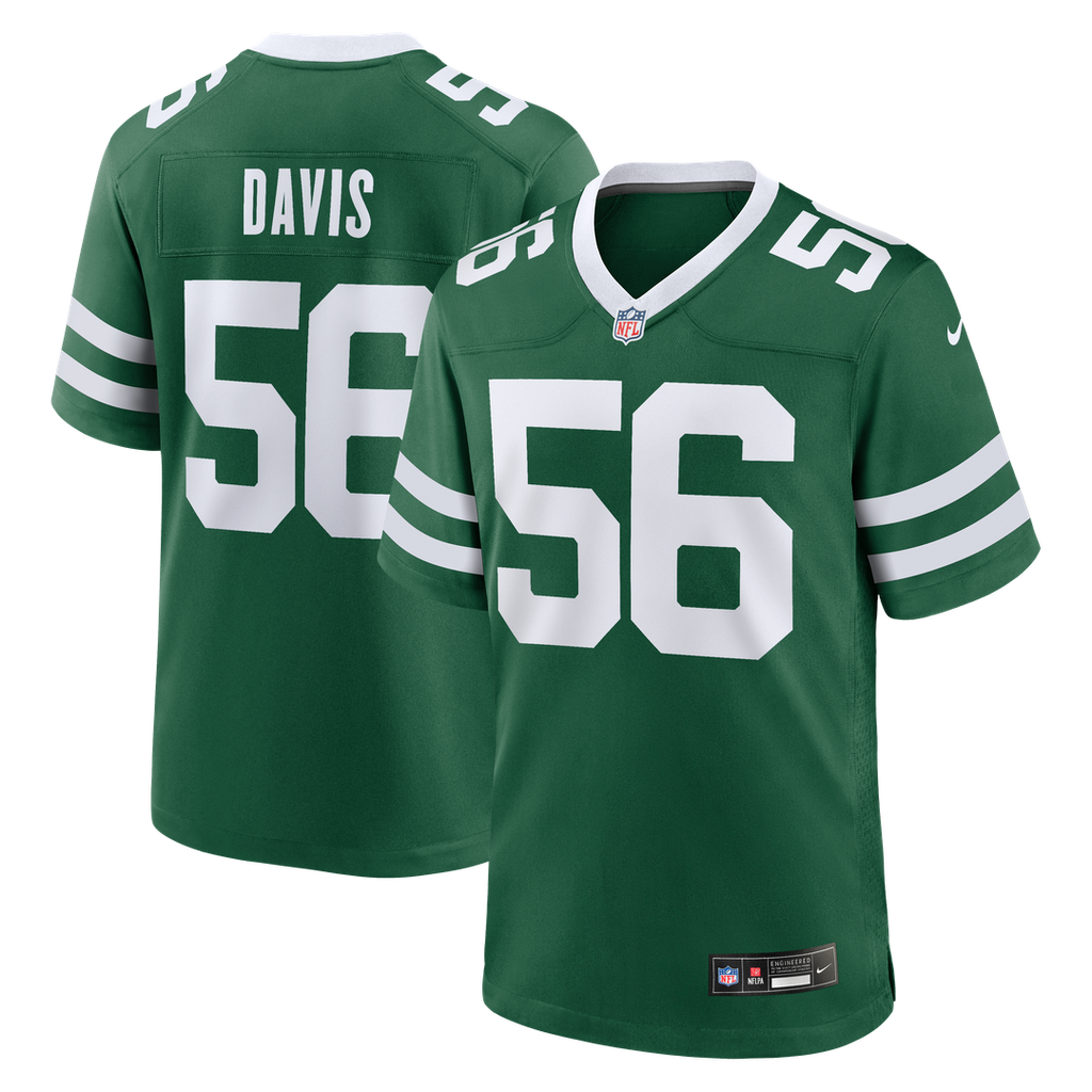 Demario Davis New York Jets Legacy Green Team Game Jersey