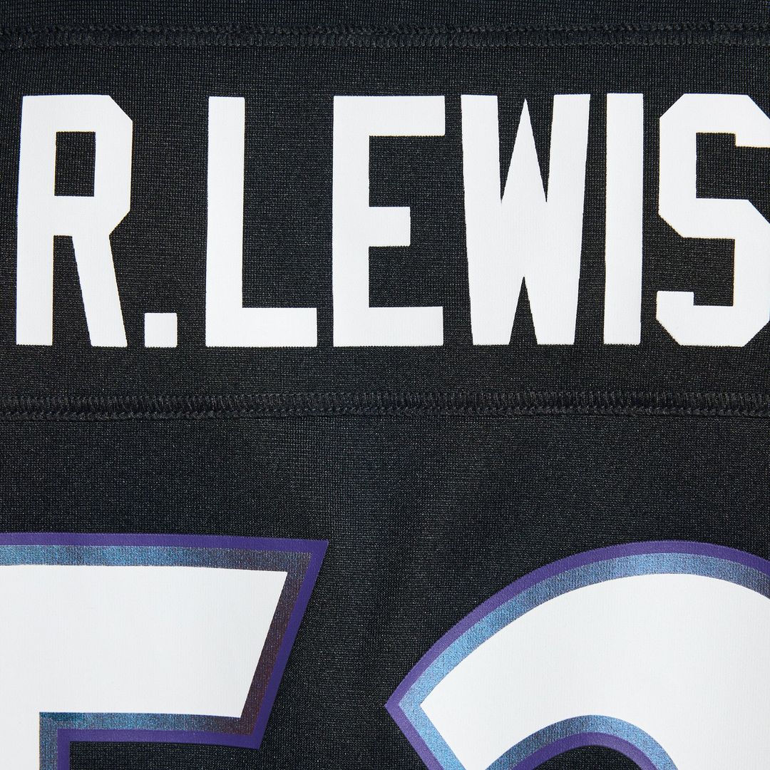 Ray Lewis Baltimore Ravens Black Alternate Retired Player Game Jersey