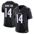 Kyle Hamilton Baltimore Ravens Black Alternate Vapor F.U.S.E. Stitched Limited Jersey
