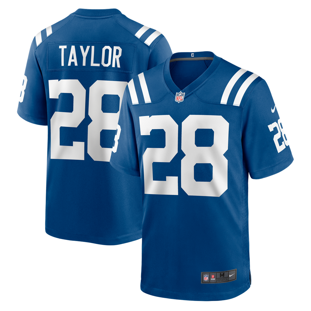 Jonathan Taylor Indianapolis Colts Royal Player Game Jersey