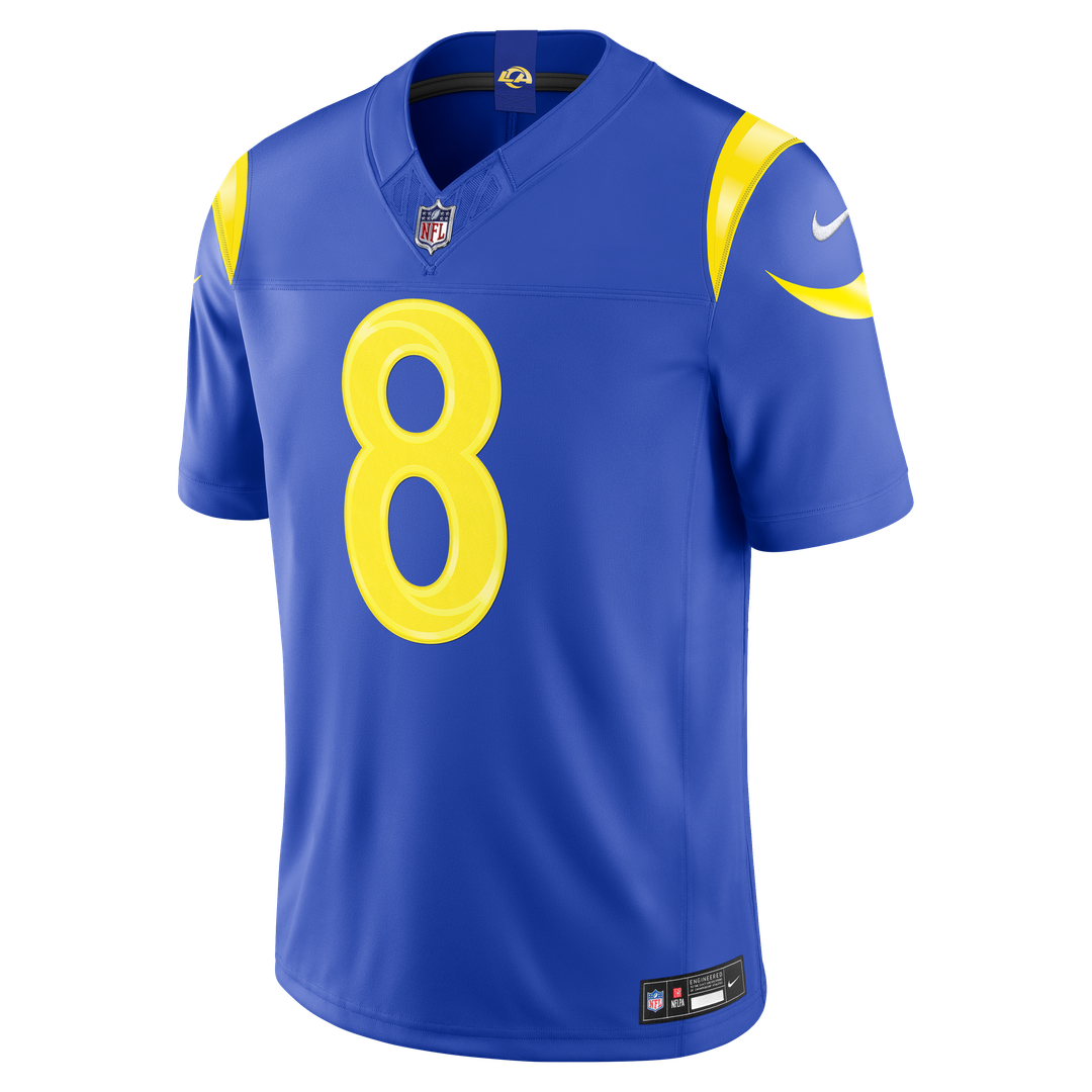 Jared Verse Los Angeles Rams White Vapor F.U.S.E. Stitched Limited Jersey