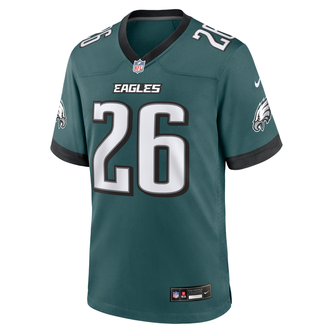 Saquon Barkley Philadelphia Eagles Kelly Green Alternate Game Jersey