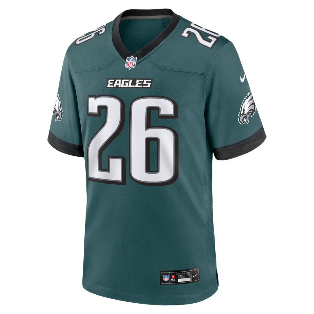 Saquon Barkley Philadelphia Eagles Black Alternate Game Jersey