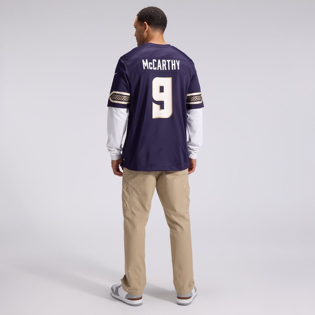 J.J McCarthy Minnesota Vikings Purple 2026 Rivalries Collection Game Jersey