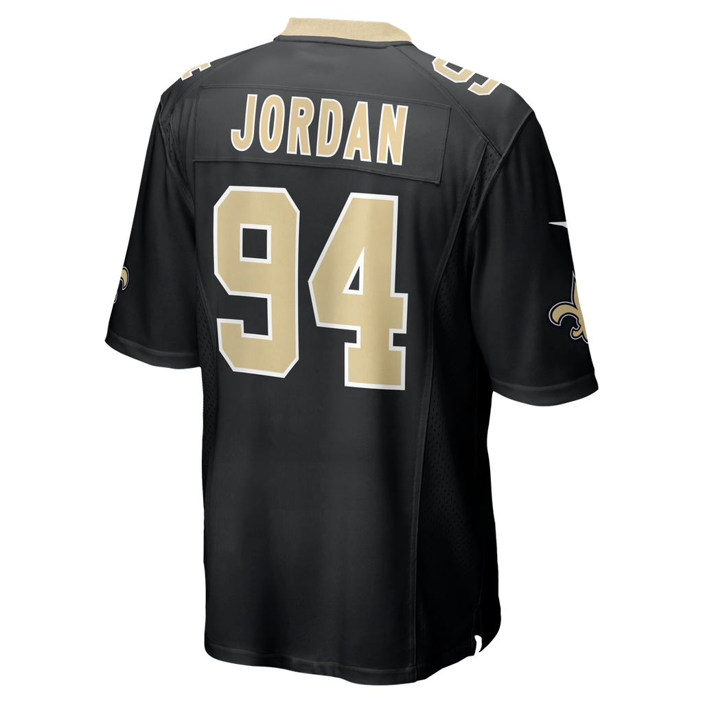 Cameron Jordan New Orleans Saints Black Game Jersey