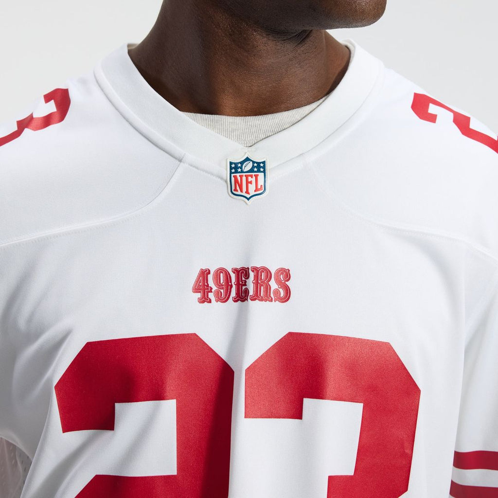 Christian McCaffrey San Francisco 49ers Scarlet Game Player Jersey