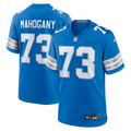 Christian Mahogany Detroit Lions Blue Team Game Jersey