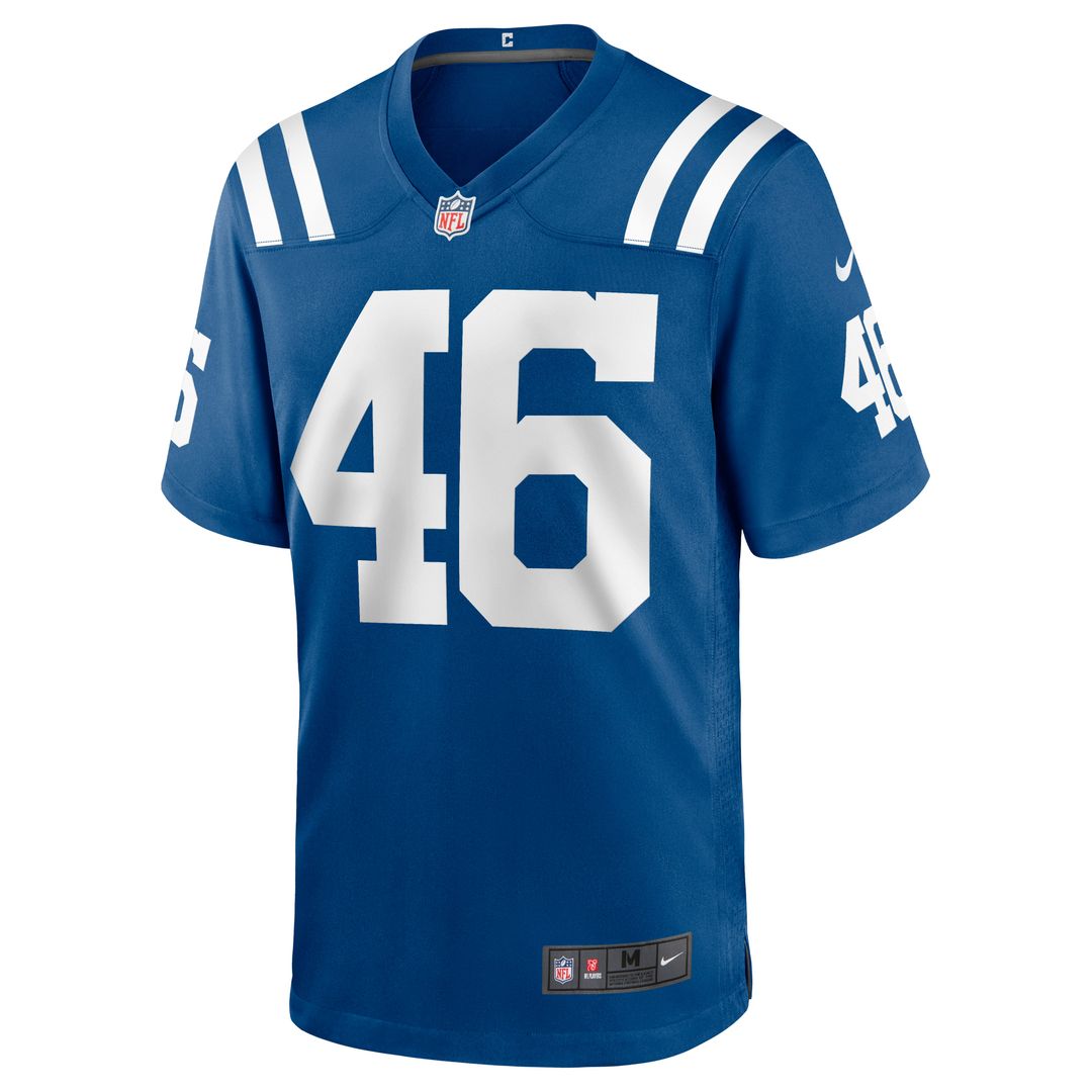 Luke Rhodes Indianapolis Colts Royal Game Jersey
