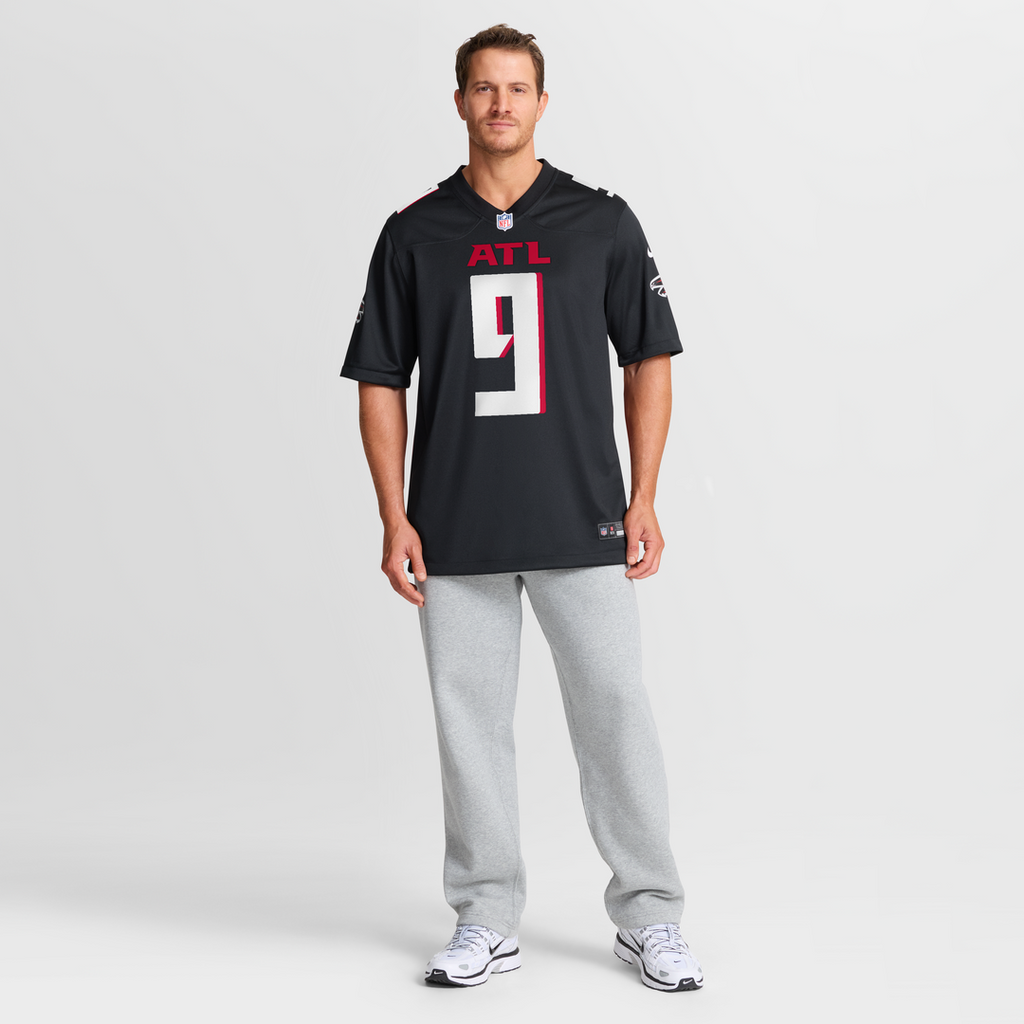 Michael Penix Jr. Atlanta Falcons Black Player Game Jersey
