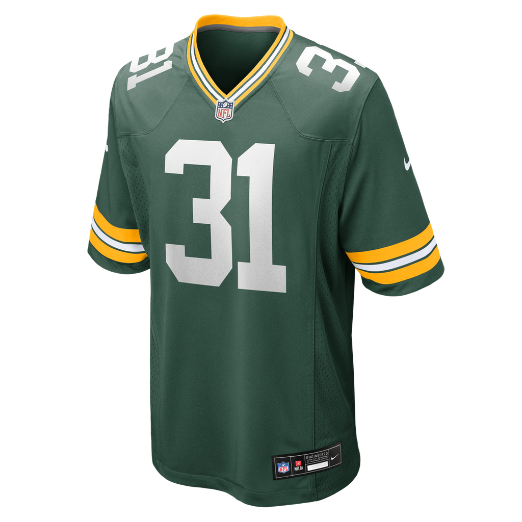 Nick Niemann Green Bay Packers Green Team Game Jersey