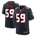 DeMeco Ryans Houston Texans Navy Team Retired Game Jersey