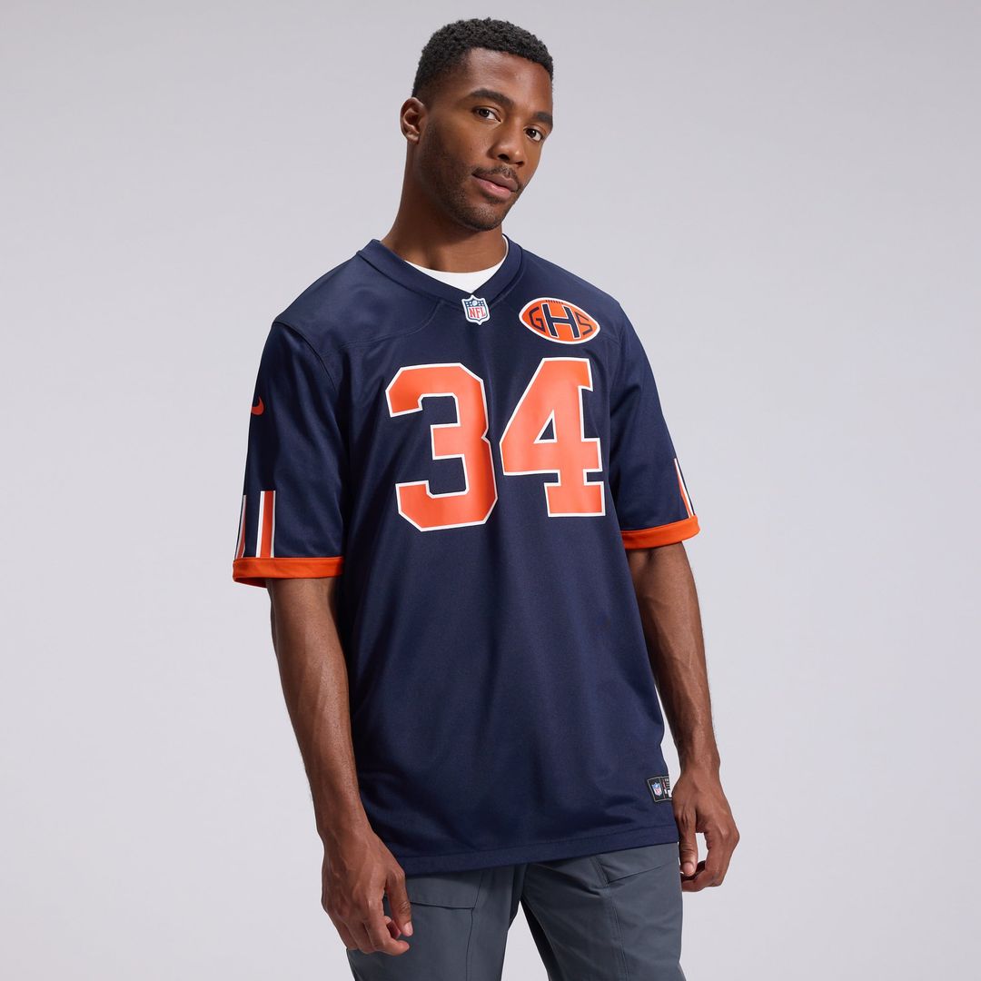 Walter Payton Chicago Bears Navy 2026 Rivalries Collection Game Jersey