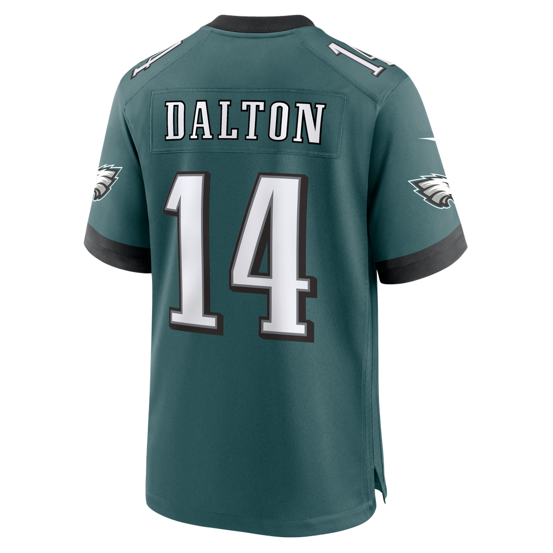 Andy Dalton Philadelphia Eagles Midnight Green Team Game Jersey