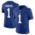 Malik Nabers New York Giants Royal Team Vapor F.U.S.E. Stitched Limited Jersey