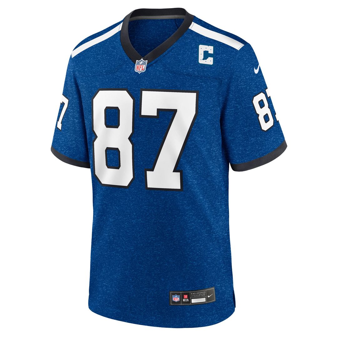 Reggie Wayne Indianapolis Colts Blue Retired Player Alternate Game Jersey
