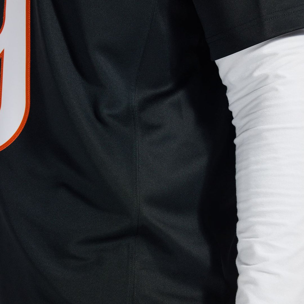Joe Burrow Cincinnati Bengals Orange Alternate Vapor F.U.S.E. Stitched Limited Jersey