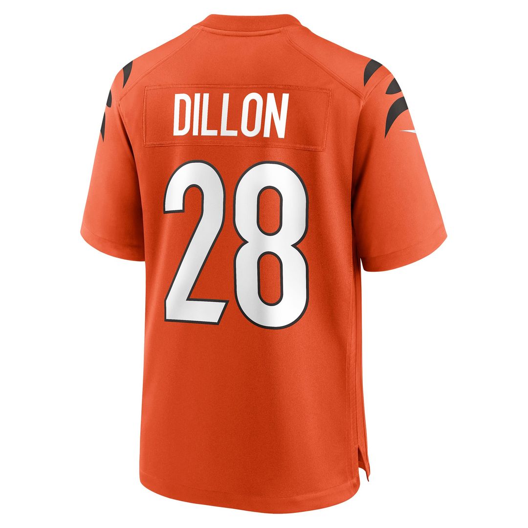 Corey Dillon Cincinnati Bengals Orange Retired Player Alternate Game Jersey
