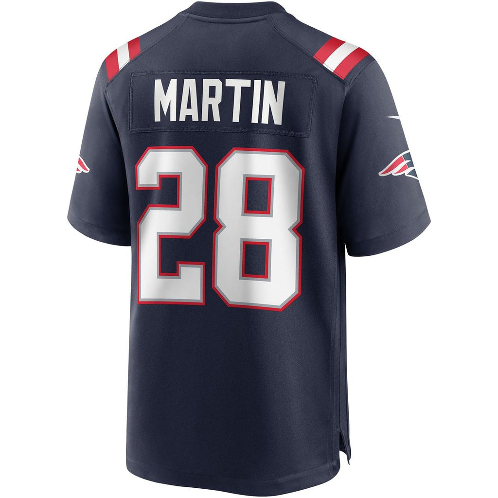 Curtis Martin New England Patriots Navy Game Retired Player Jersey