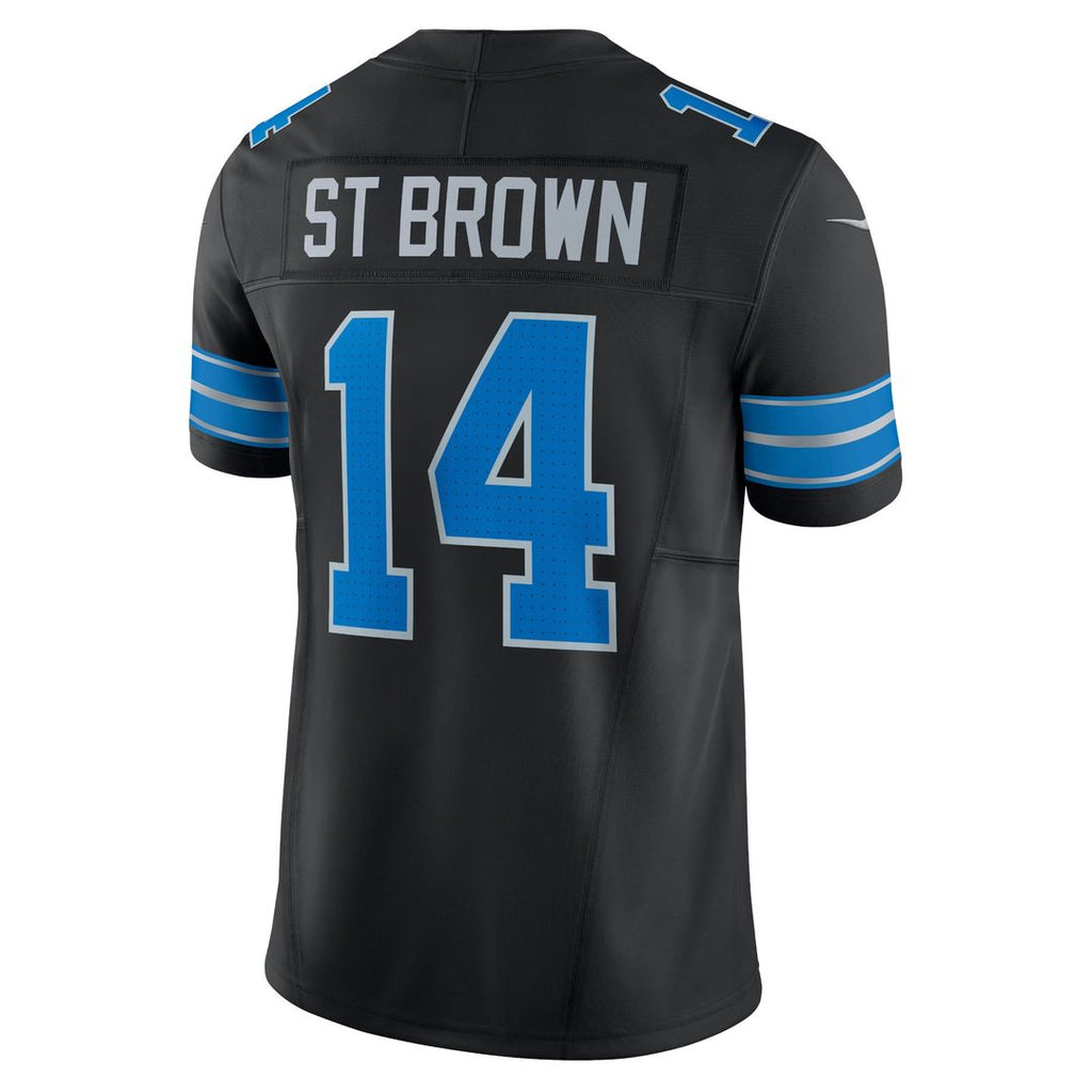 Amon-Ra St. Brown Detroit Lions Black 2nd Alternate Vapor F.U.S.E. Limited Jersey