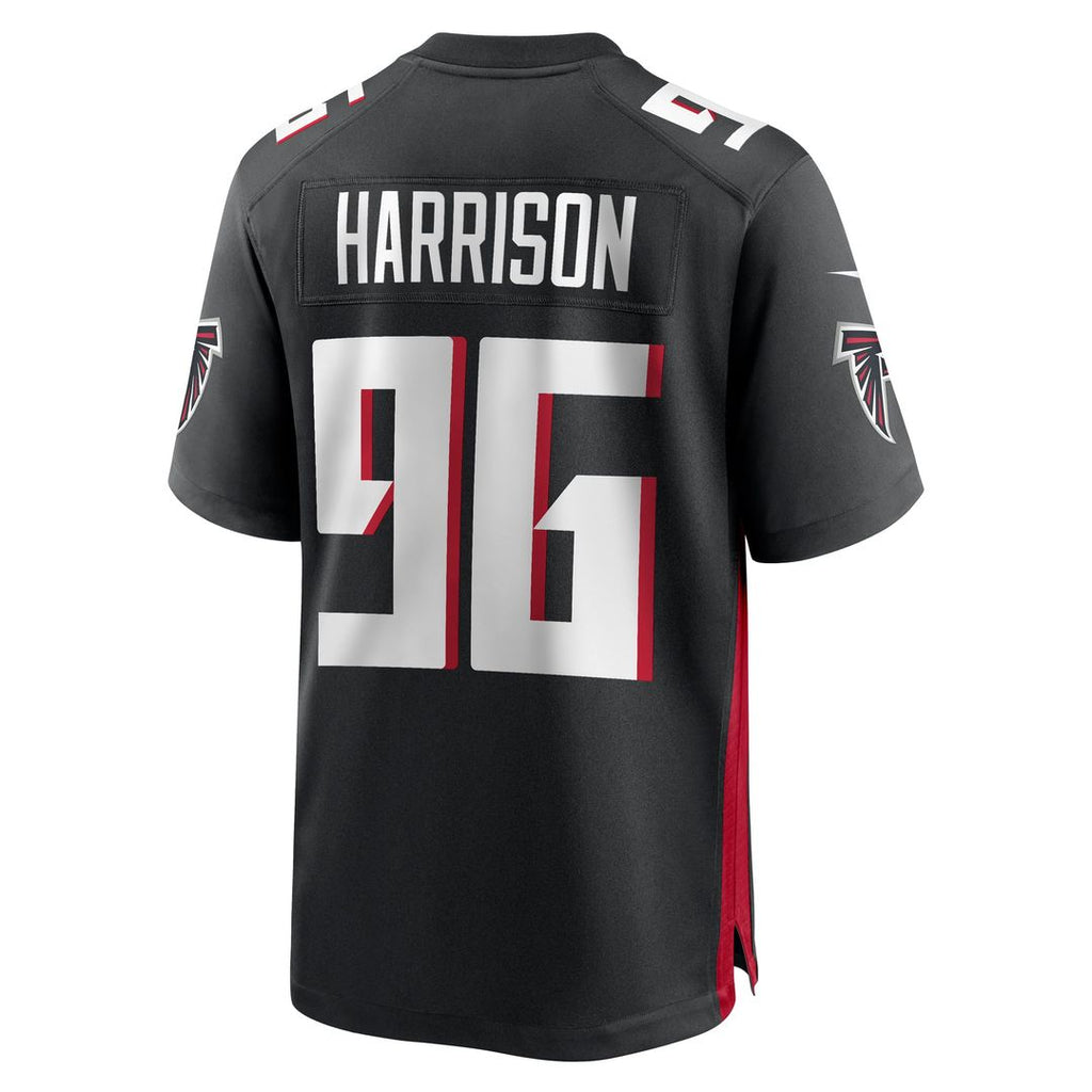 Zach Harrison Atlanta Falcons Black Team Game Jersey