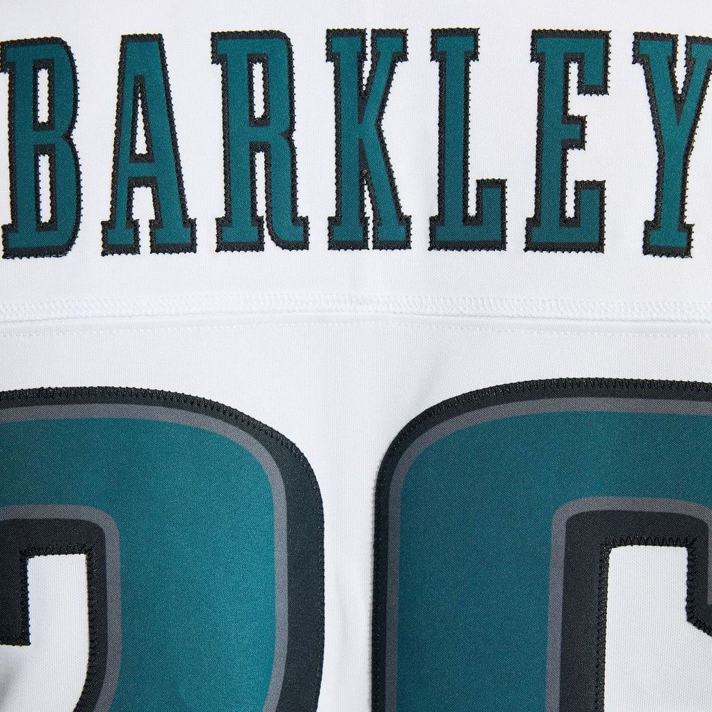 Saquon Barkley Philadelphia Eagles White Vapor F.U.S.E. Stitched Limited Jersey